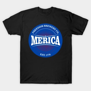 Merica Freedom Brewery T-Shirt